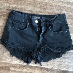 Black Jean Short